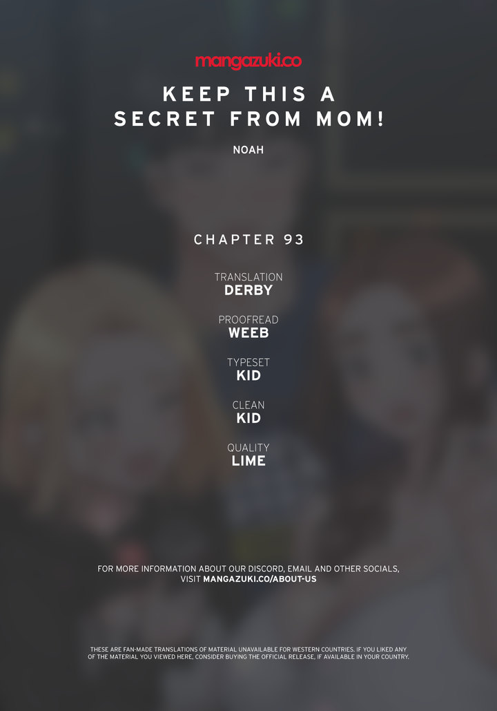 Keep This A Secret From Mom Chapter 93 - HentaiAZ.org