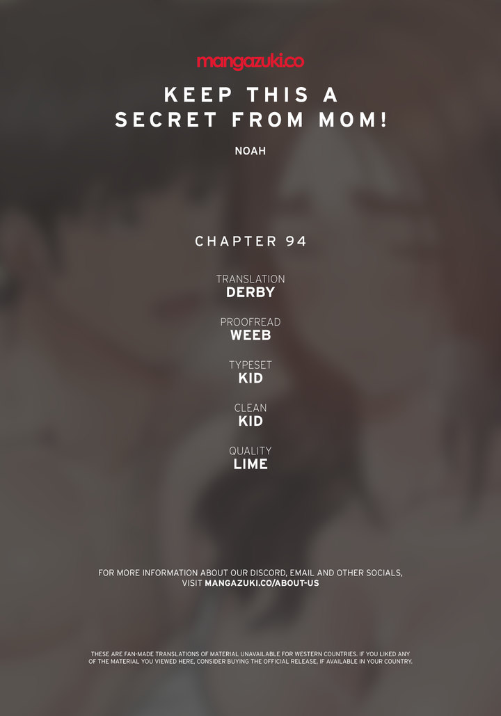 Keep This A Secret From Mom Chapter 94 - HentaiAZ.org